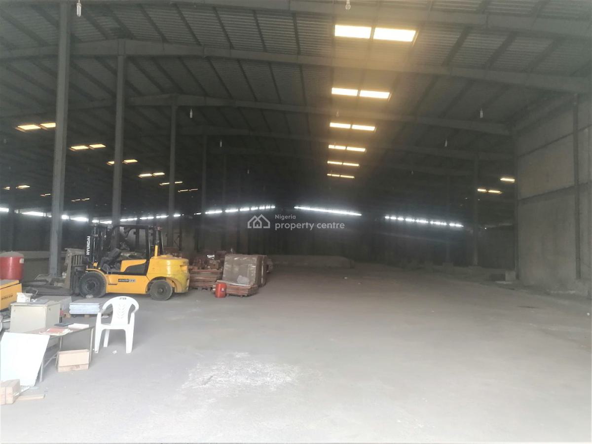 Warehouse with Office 12,000sqm on Approximately 4.5 Acre, Apapa Oshodi Expressway, Isolo, Lagos, Warehouse for Sale