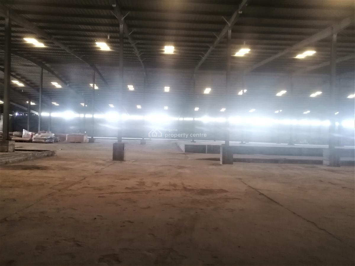 Warehouse with Office 12,000sqm on Approximately 4.5 Acre, Apapa Oshodi Expressway, Isolo, Lagos, Warehouse for Sale