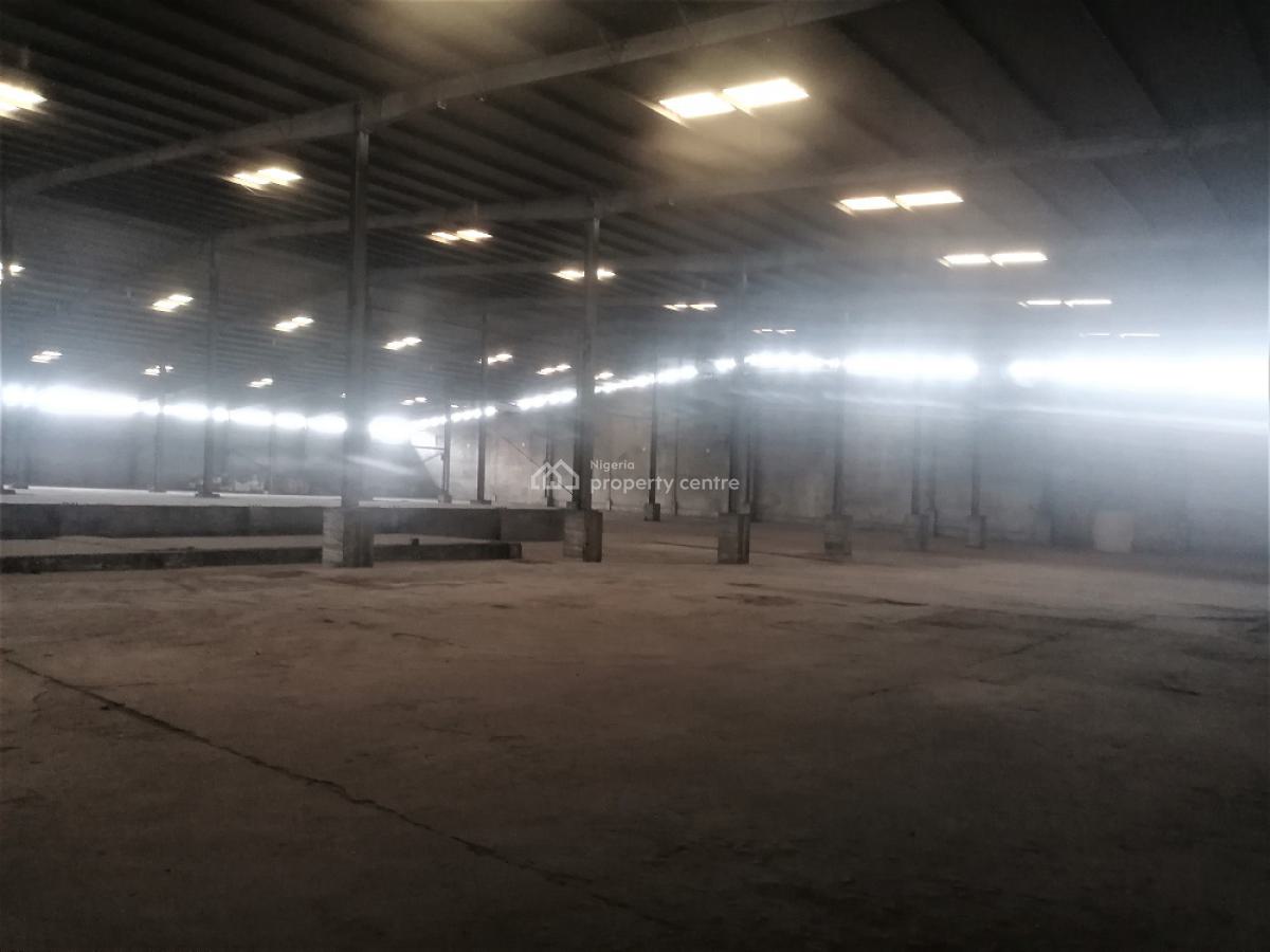 Warehouse with Office 12,000sqm on Approximately 4.5 Acre, Apapa Oshodi Expressway, Isolo, Lagos, Warehouse for Sale