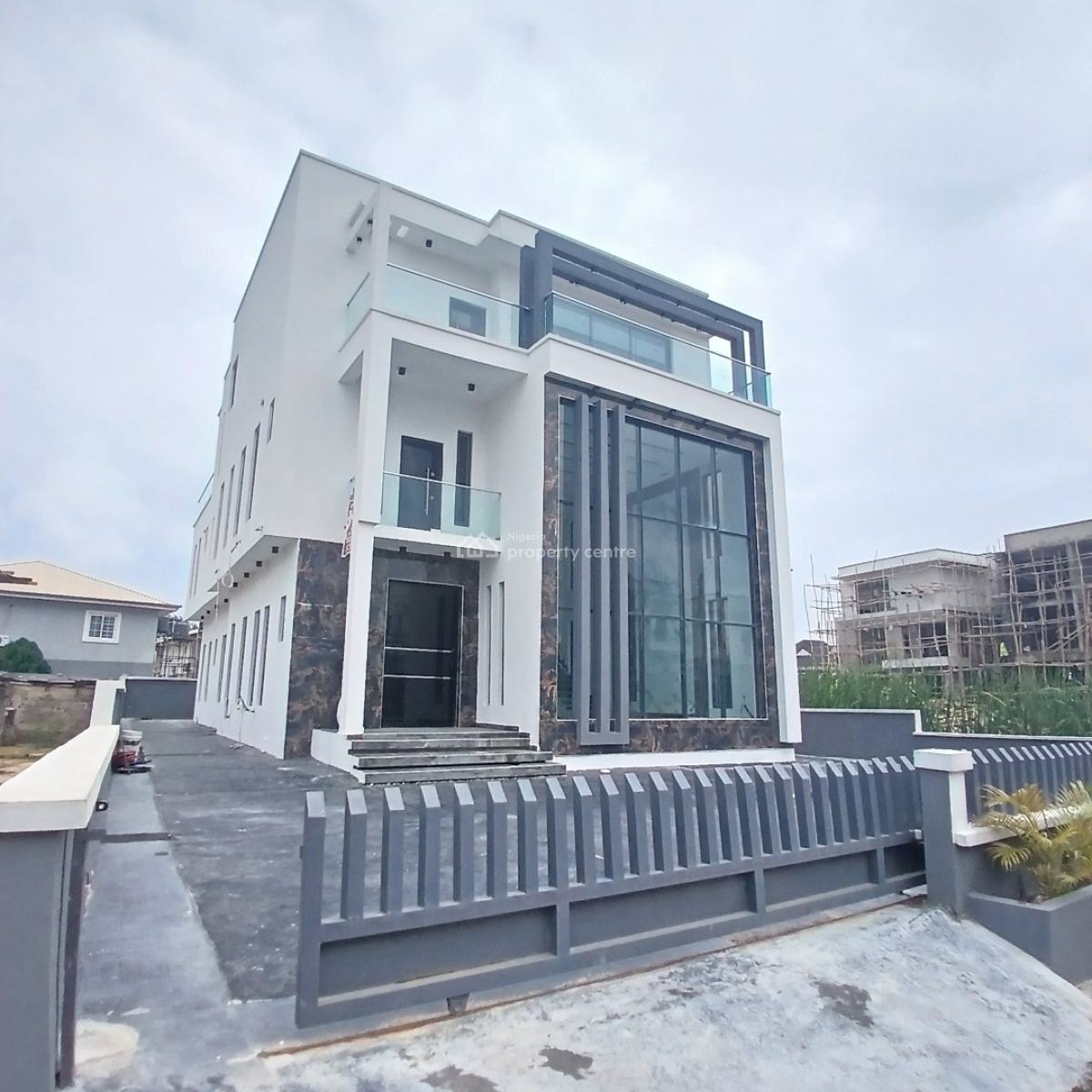 Gigantic 5 Bedroom Detached Duplex with Swimming Pool, Bq, Megamound Estate, Lekky County, Lekki, Lagos, Detached Duplex for Sale