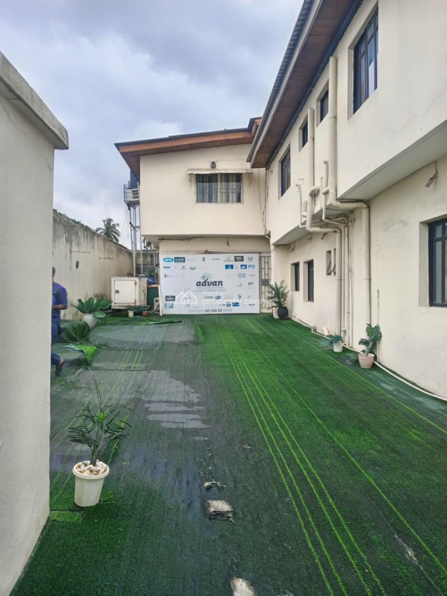 5 Bedroom Semi Detached House with Mini Flat and Self Contain Bq, By Salvation Street, Opebi, Ikeja, Lagos, Semi-detached Duplex for Sale