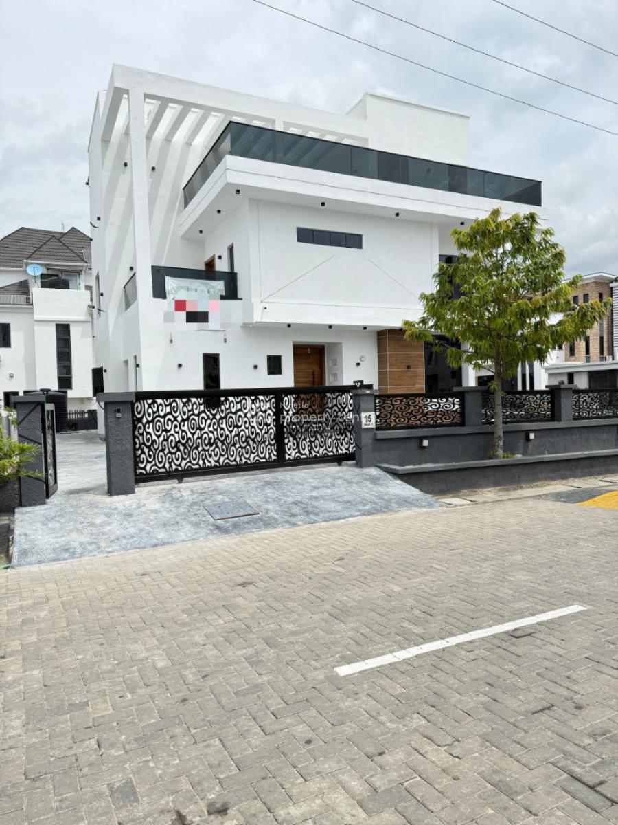 Luxe 5 Bedroom Fully Detached Duplex + Swimming Pool + Open Rooftop, Osapa London, Osapa, Lekki, Lagos, Detached Duplex for Sale