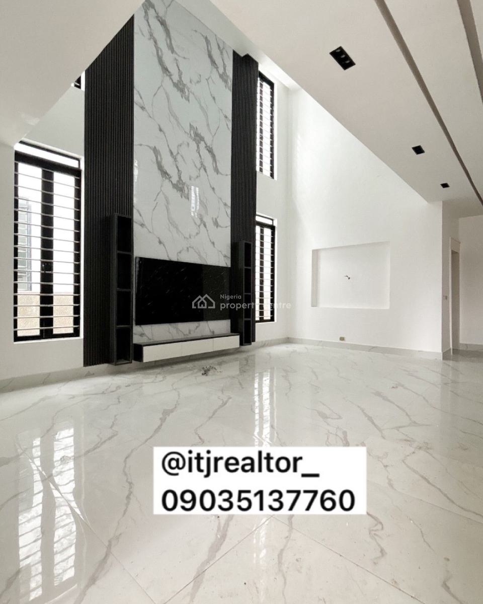 Stunning 5 Bedroom Detached Duplex with Bq, Chevron, Lekki, Lagos, Detached Duplex for Sale