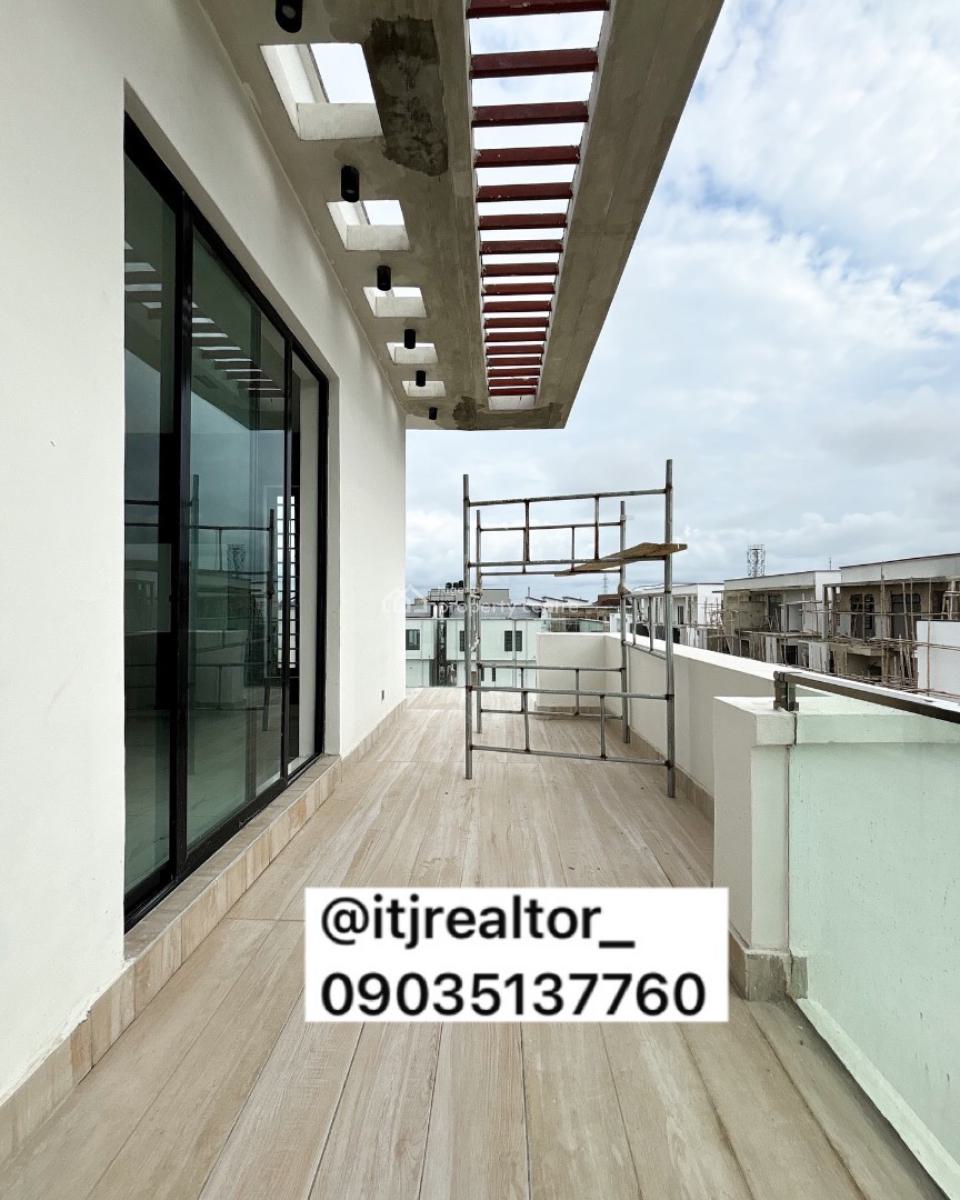 Stunning 5 Bedroom Detached Duplex with Bq, Chevron, Lekki, Lagos, Detached Duplex for Sale