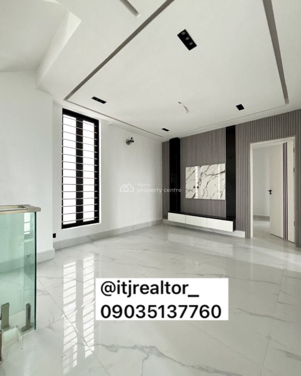 Stunning 5 Bedroom Detached Duplex with Bq, Chevron, Lekki, Lagos, Detached Duplex for Sale