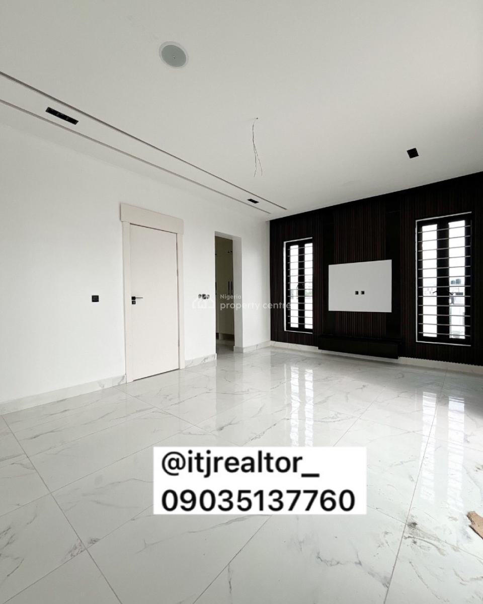 Stunning 5 Bedroom Detached Duplex with Bq, Chevron, Lekki, Lagos, Detached Duplex for Sale