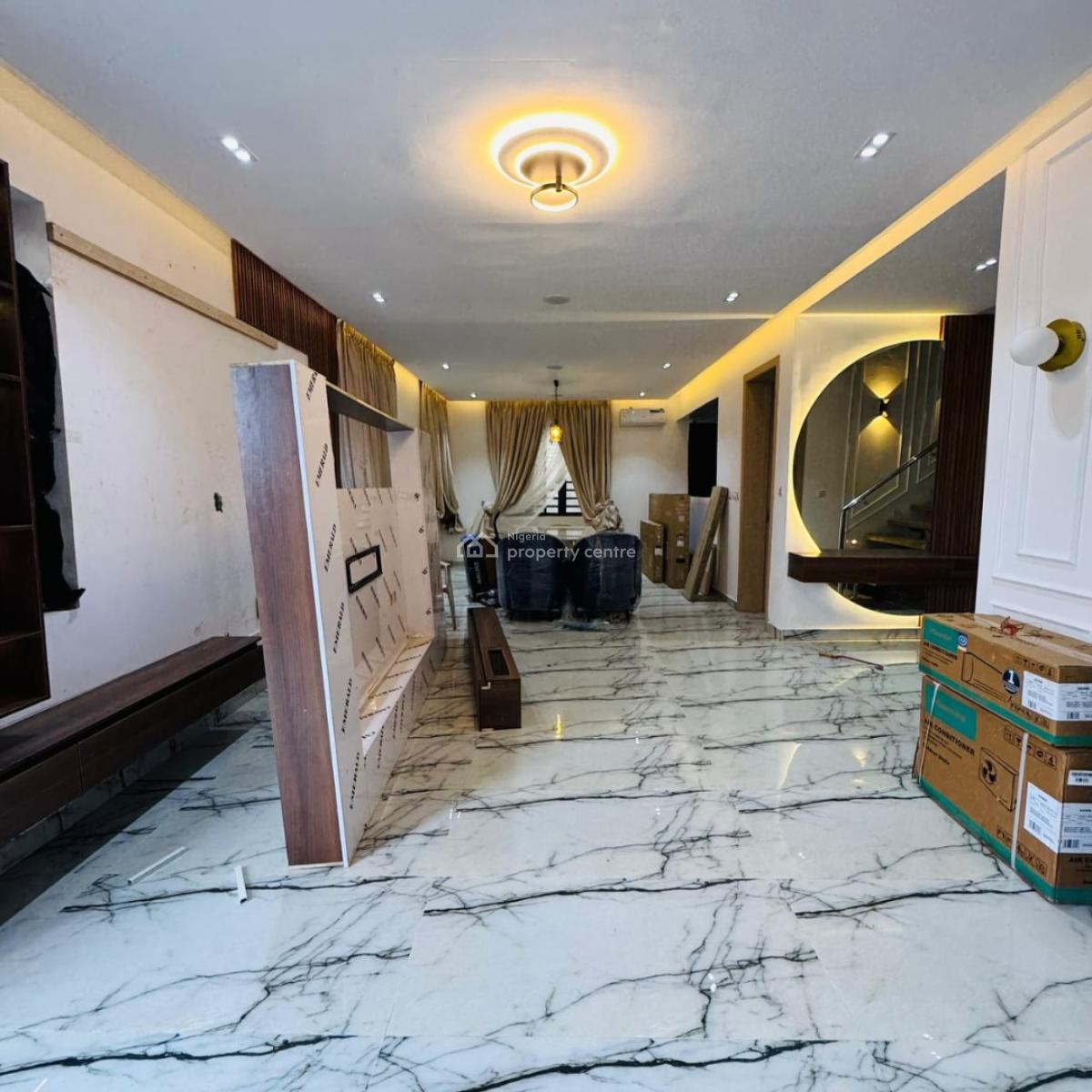 Brand New 4-bedroom Semi-detached Duplex with a Room Bq., Maryland, Lagos, Semi-detached Duplex for Sale