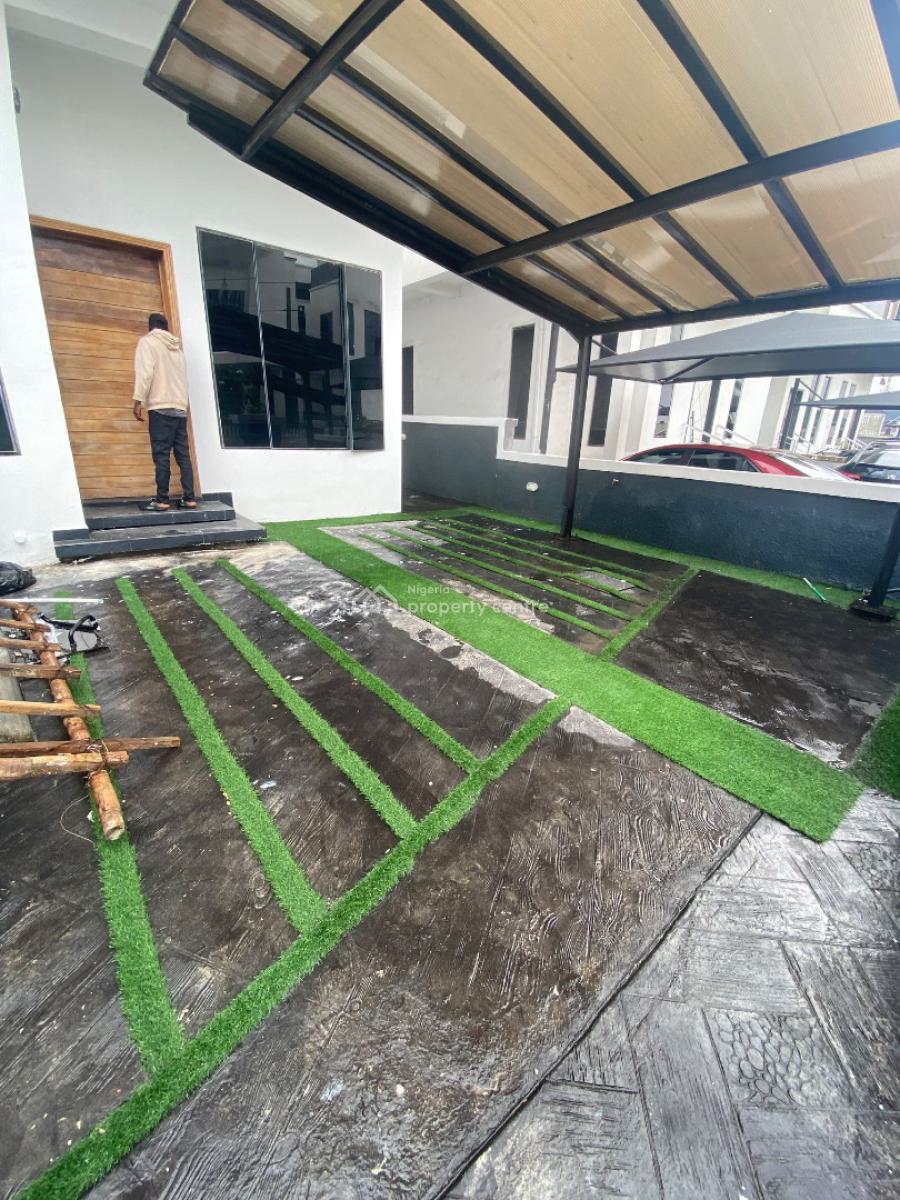 3 Bedroom Duplex in a Call to Enter Estate, Farm View Estate, Chevron, Lekki, Lagos, Semi-detached Duplex for Rent
