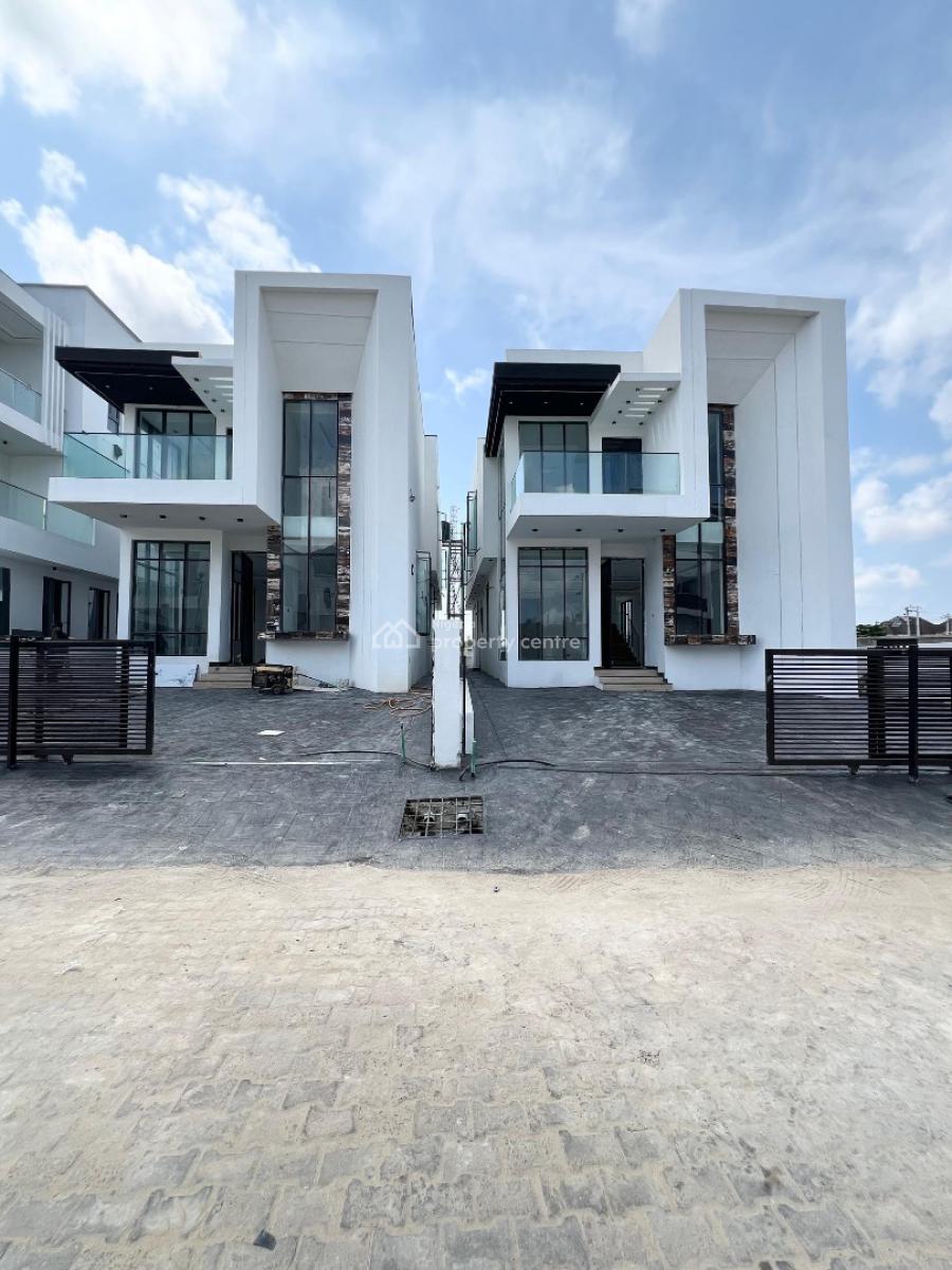 Contemporary 5 Bedroom Fully Detached Duplex, Chevron, Lekki Expressway, Lekki, Lagos, Detached Duplex for Sale