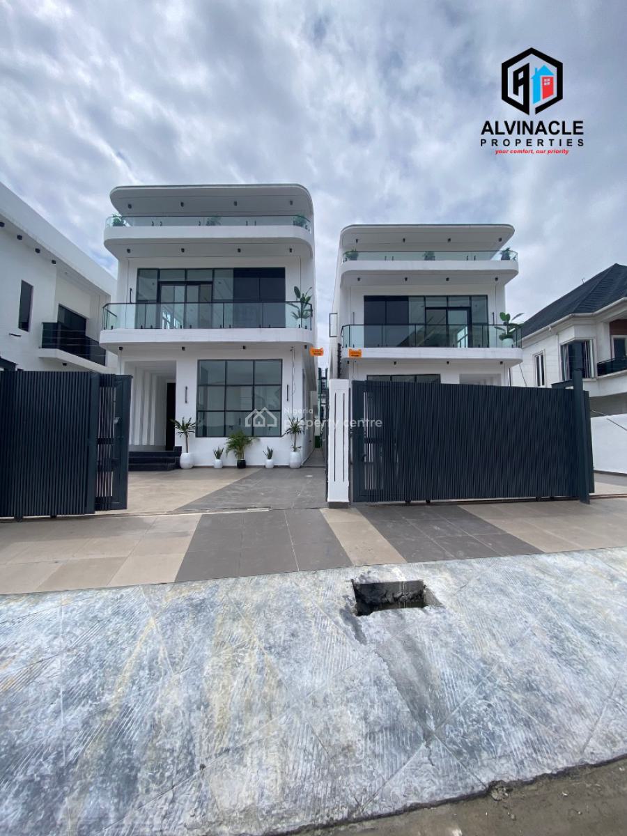 Lovely 5 Bed Contemporary Luxury, Oral Estate, Lekki, Lagos, Detached Duplex for Sale
