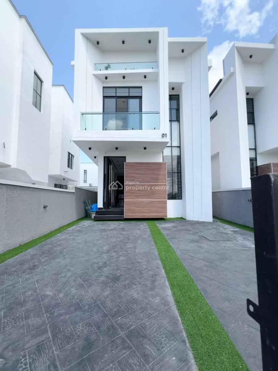 Contemporary 5bedroom Fully Detached Duplex, Chevron, Lekki Expressway, Lekki, Lagos, Detached Duplex for Sale