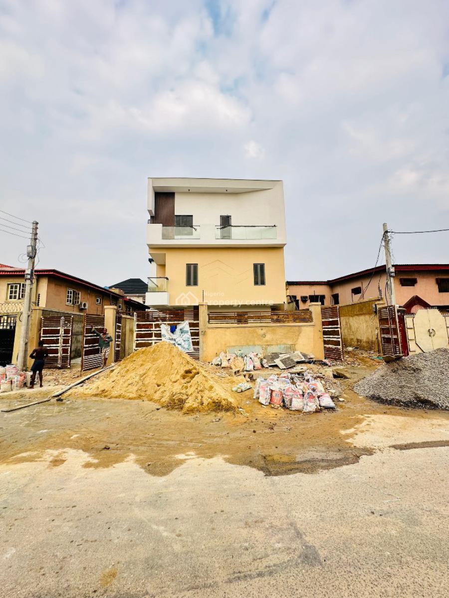 Newly Built 4 Bedroom  Fully Detached Duplex with Bq, Ogba, Ikeja, Lagos, Detached Duplex for Sale