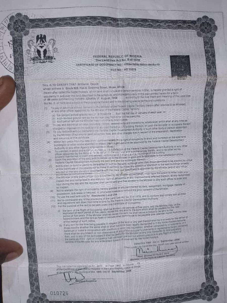 Residential Plot, Life Camp, Abuja, Land for Sale