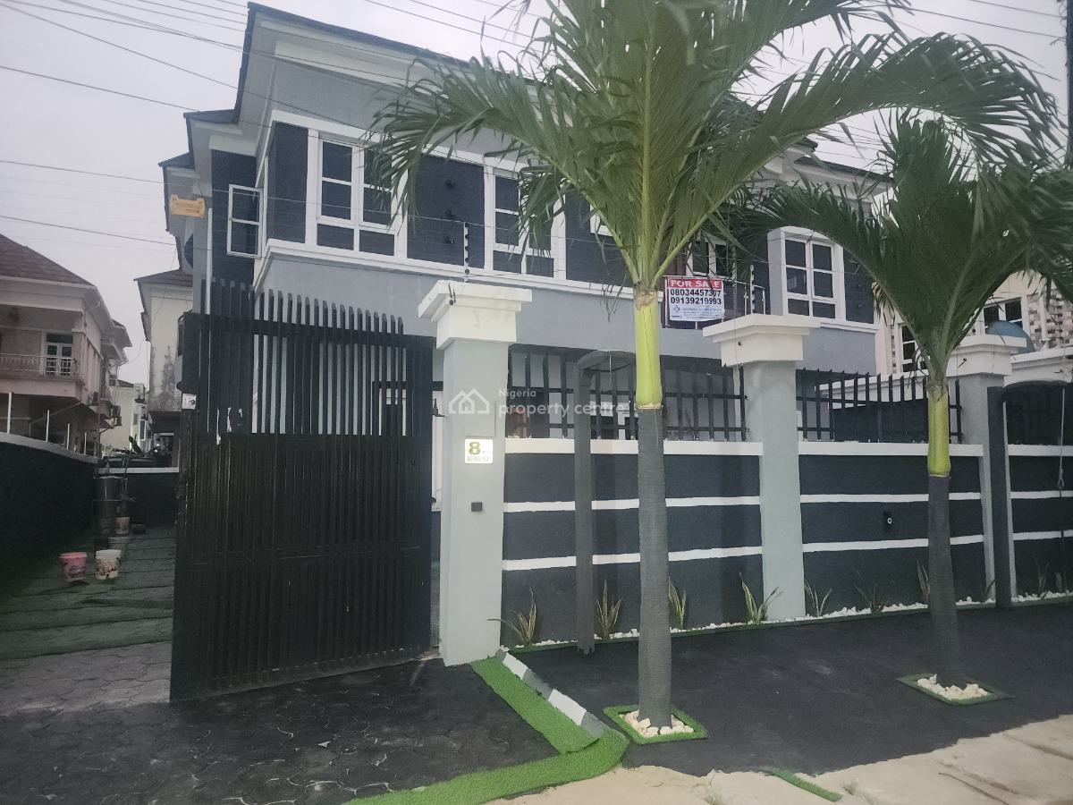 Luxury 5 Bedrooms Detached House with 2 Domestic Rooms, Idado, Lekki, Lagos, Detached Duplex for Sale
