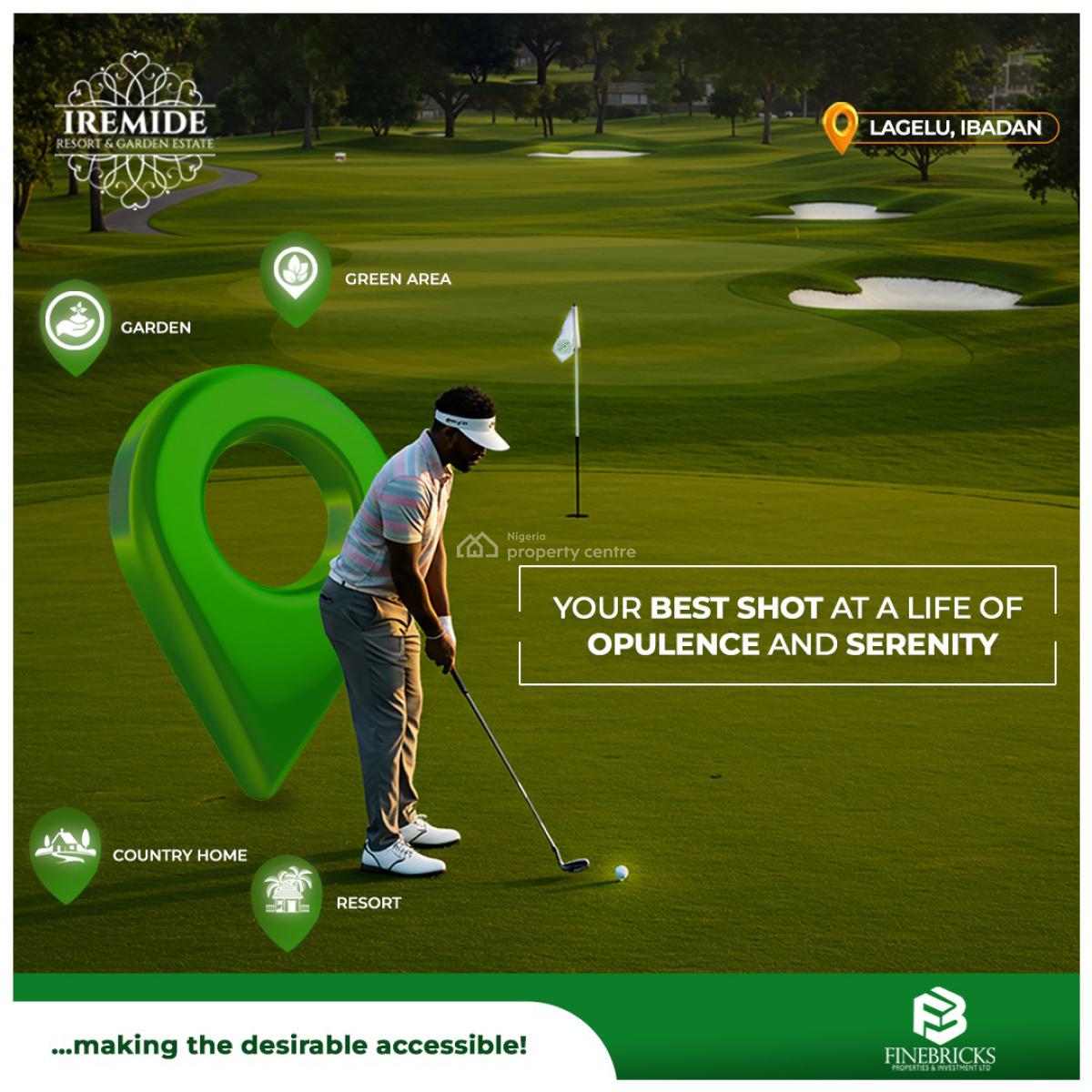 Iremide Resort and Garden, Lagelu, Ibadan, Oyo, Residential Land for Sale