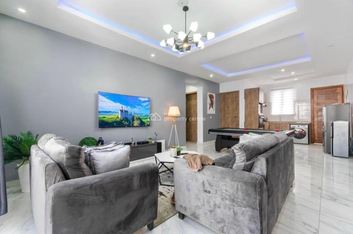 Furnished 2-bedroom Apartment, Chevron, Lekki, Lagos, Flat / Apartment Short Let