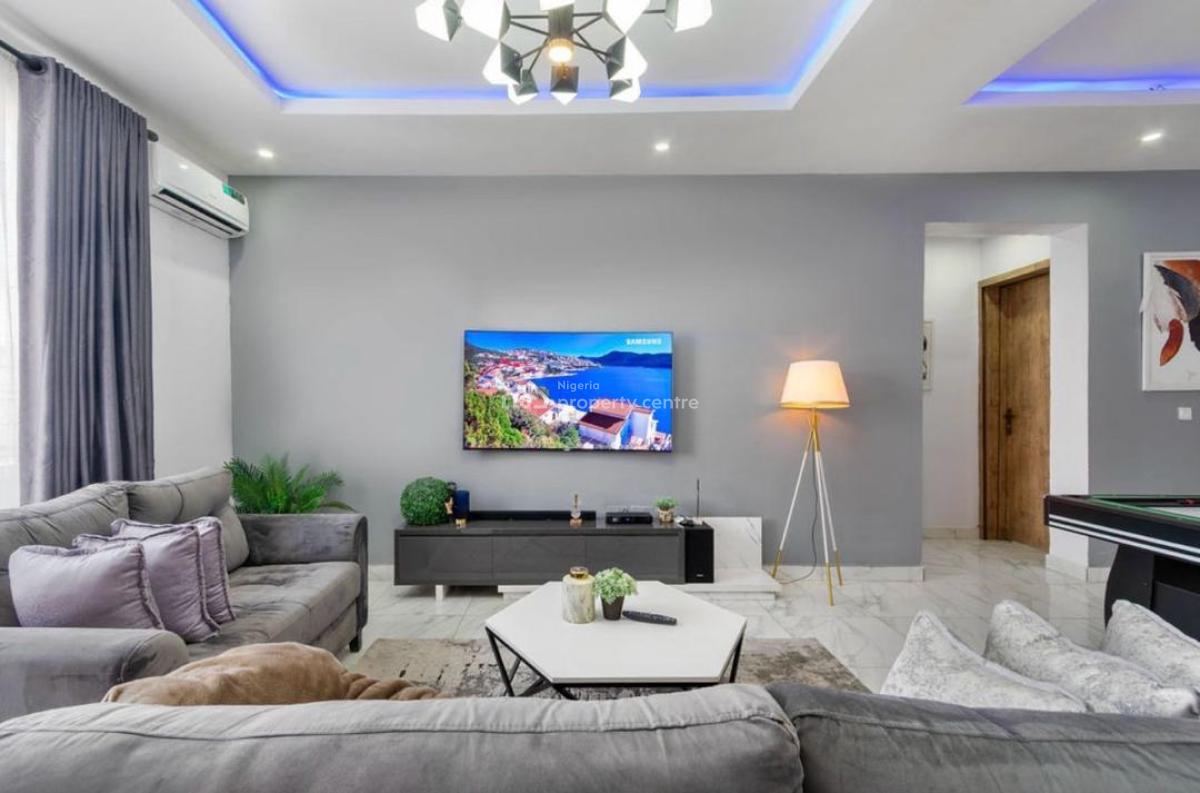 Furnished 2-bedroom Apartment, Chevron, Lekki, Lagos, Flat / Apartment Short Let