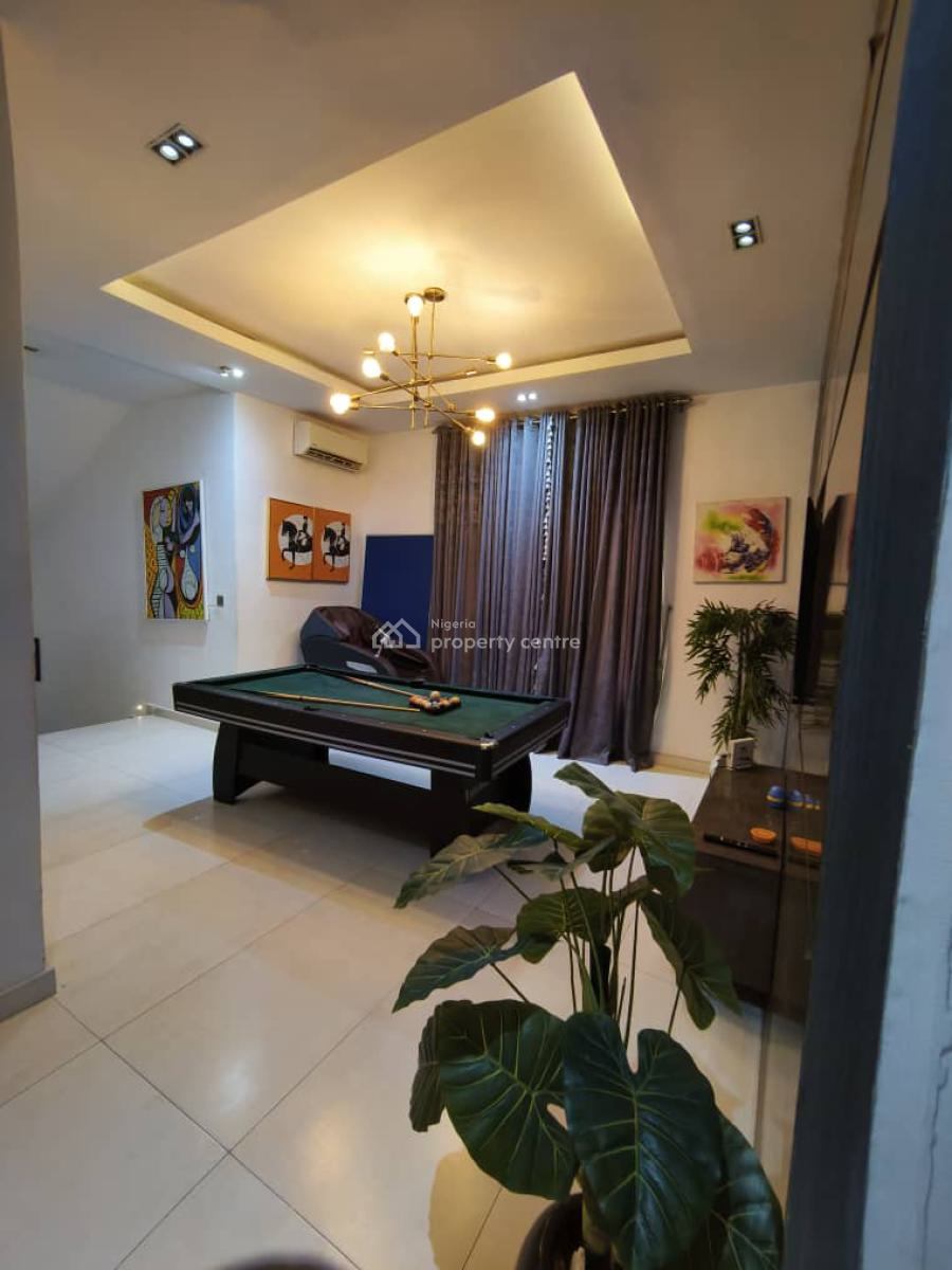 Luxury 5 Bedroom Fully Detached Duplex+snooker+swimming Pool+cinema, Off Admiralty Way, Lekki Phase 1, Lekki, Lagos, Detached Duplex Short Let