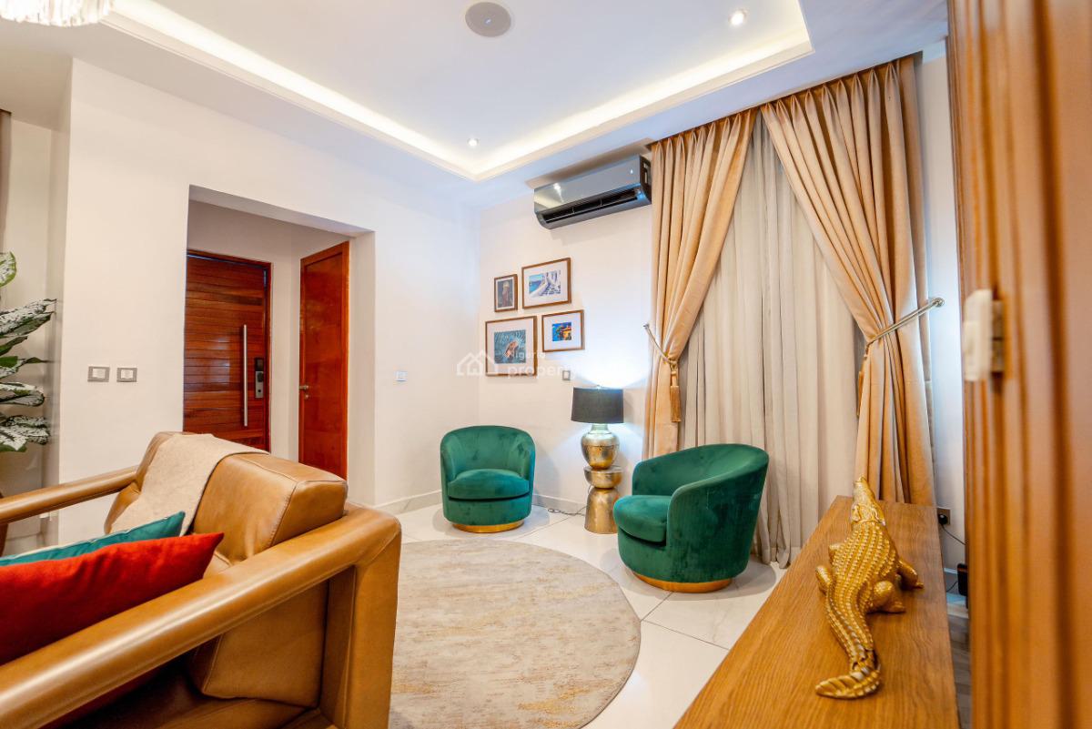 Luxury 4 Bedroom Terrace + Swimming Pool+ps5, Ikoyi, Lagos, Terraced Duplex Short Let