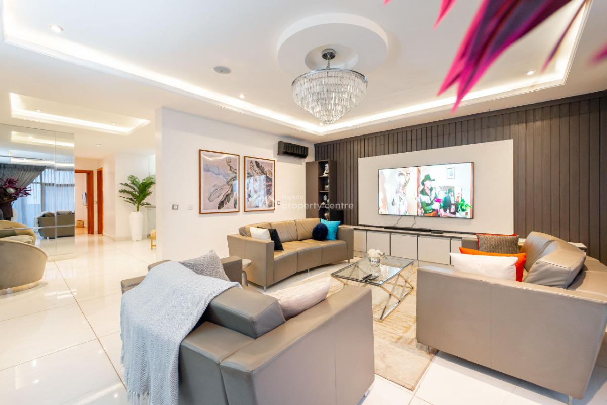Luxury 4 Bedroom Terrace + Swimming Pool+ps5, Ikoyi, Lagos, Terraced Duplex Short Let