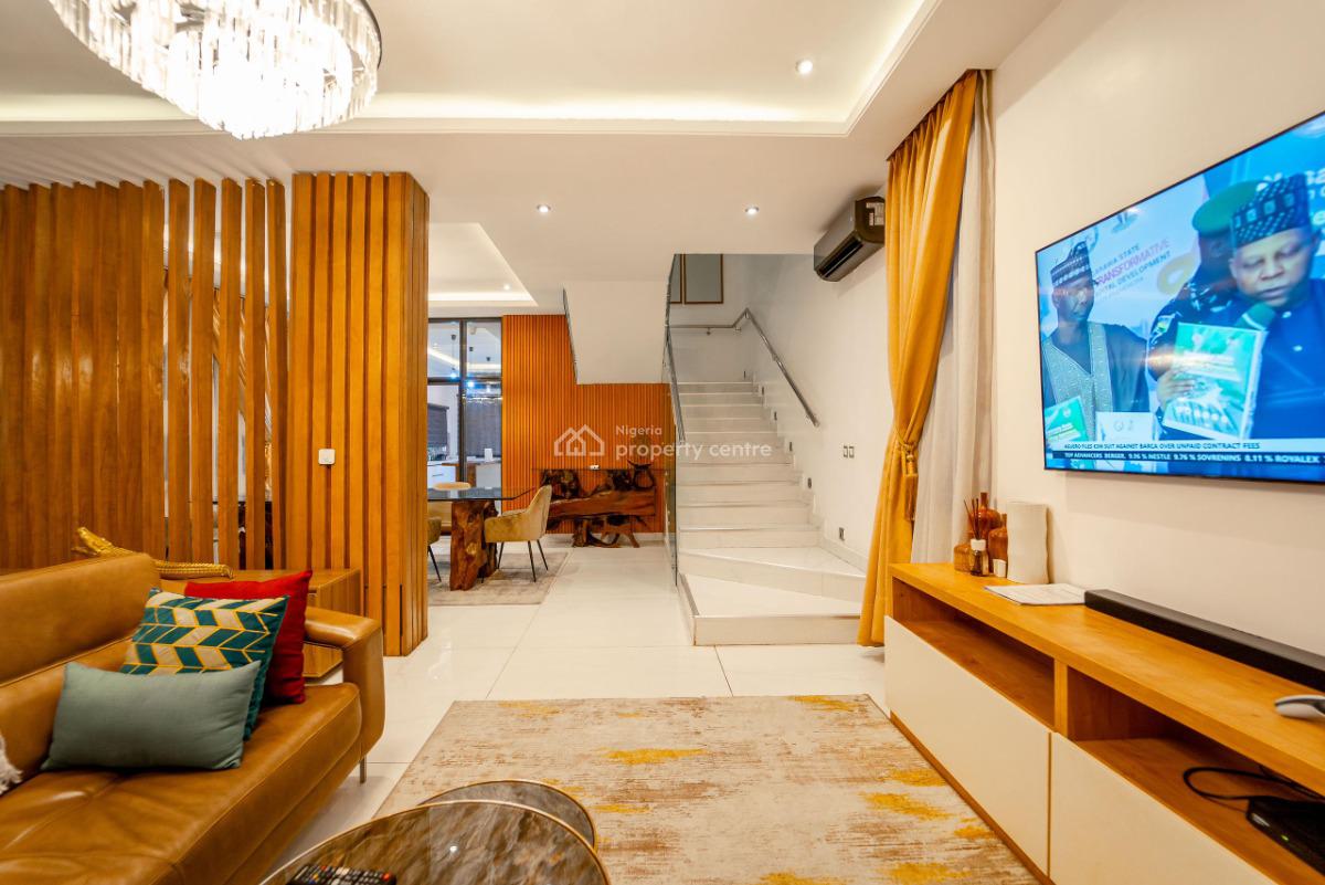 Luxury 4 Bedroom Terrace + Swimming Pool+ps5, Ikoyi, Lagos, Terraced Duplex Short Let