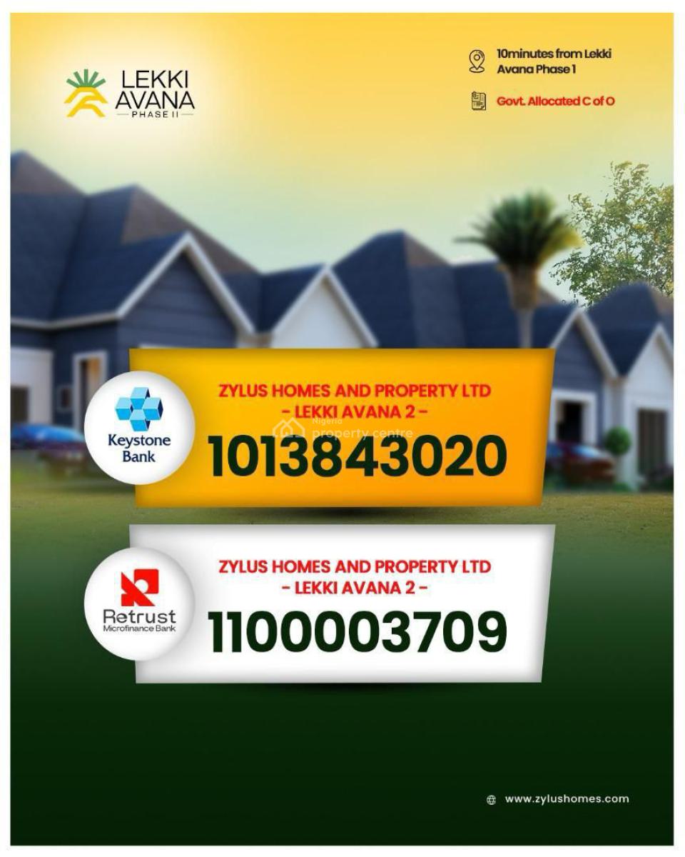 Own Your Dream Home with Ease Through Mortgage, Lekki Avana Phase 2, Idera Scheme, Eleko, Ibeju Lekki, Lagos, Detached Bungalow for Sale