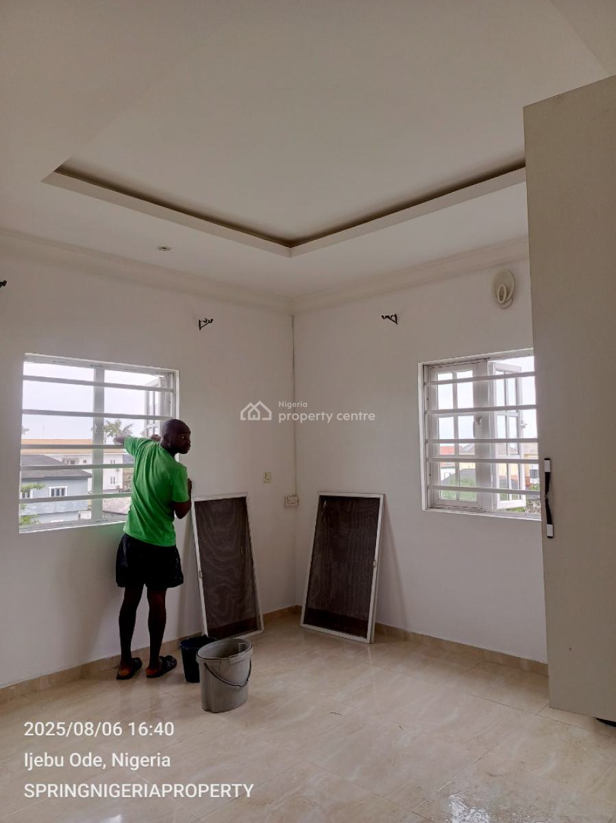 Sharp 2bedroom Flat Upstairs, After Blenco Supermarket, Sangotedo, Ajah, Lagos, Flat / Apartment for Rent