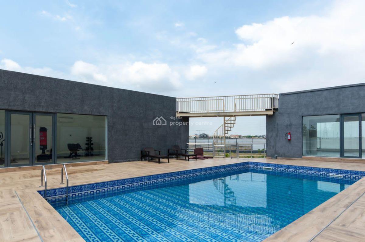 Waterfront 3-bedroom Apartment+jetty+swimming Pool+gym, Lekki Phase 1, Lekki Phase 1, Lekki, Lagos, Flat / Apartment Short Let