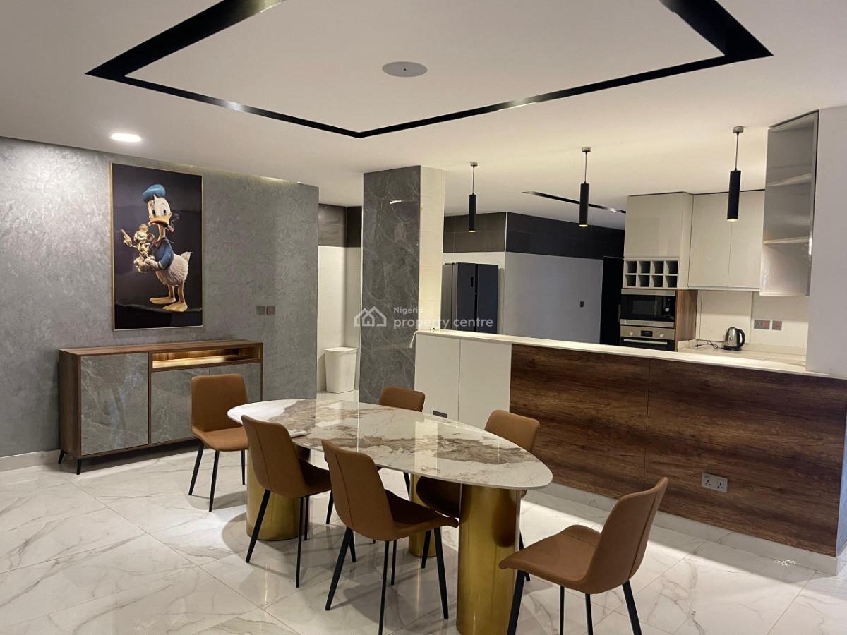 Waterfront 3-bedroom Apartment+jetty+swimming Pool+gym, Lekki Phase 1, Lekki Phase 1, Lekki, Lagos, Flat / Apartment Short Let