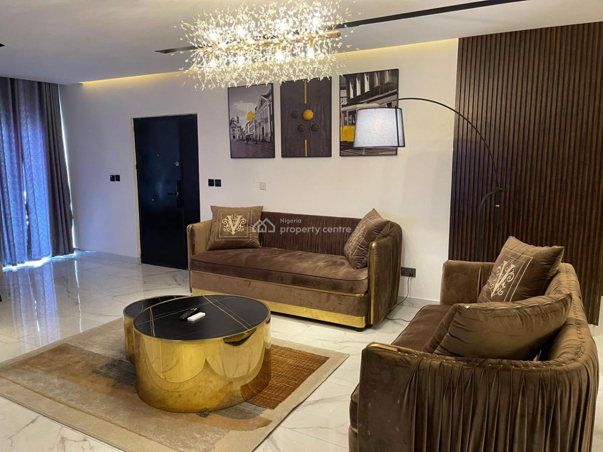 Waterfront 3-bedroom Apartment+jetty+swimming Pool+gym, Lekki Phase 1, Lekki Phase 1, Lekki, Lagos, Flat / Apartment Short Let