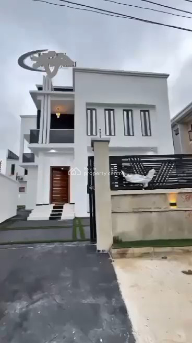 New 4 Bedroom Fully Detached Duplex, Sangotedo, Ajah, Lagos, Detached Duplex for Sale