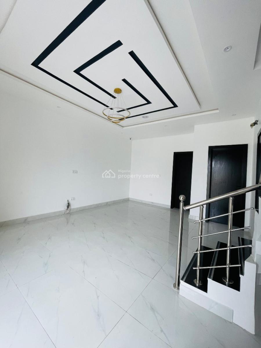Unique 4 Bedroom Semi Detached Duplex with Bq, Chevron, Lekki, Lagos, Semi-detached Duplex for Sale