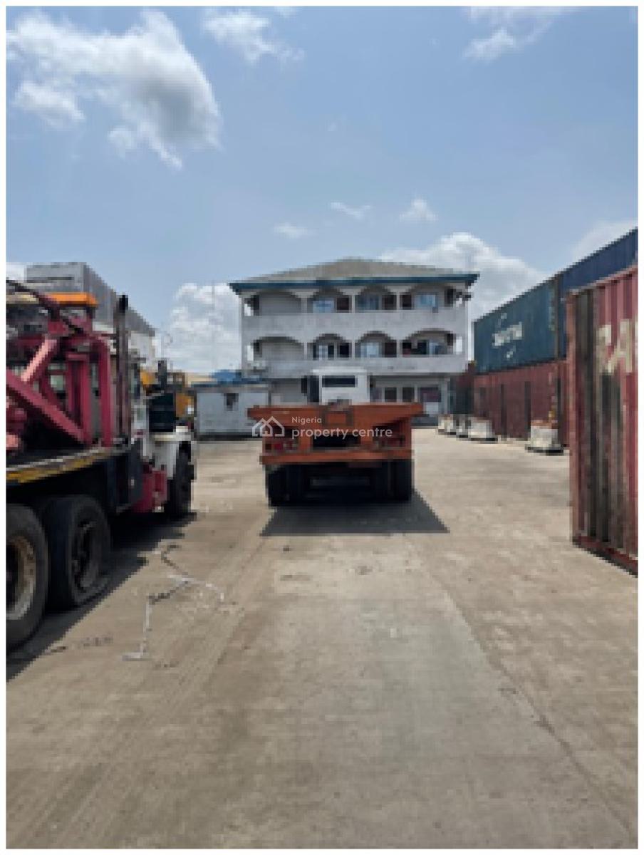 Well Paved/concretized and Asphalted Industrial/commercial Plot., Apapa Express Way, Oshodi, Lagos, Industrial Land for Sale