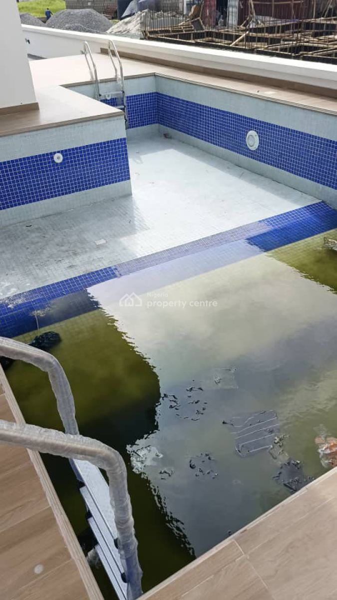 Grand Luxury 5bedroom Fully Detached Duplex + 2 Bq + Swimming Pool, Pinnock Beach Estate, Osapa, Lekki, Lagos, Detached Duplex for Sale
