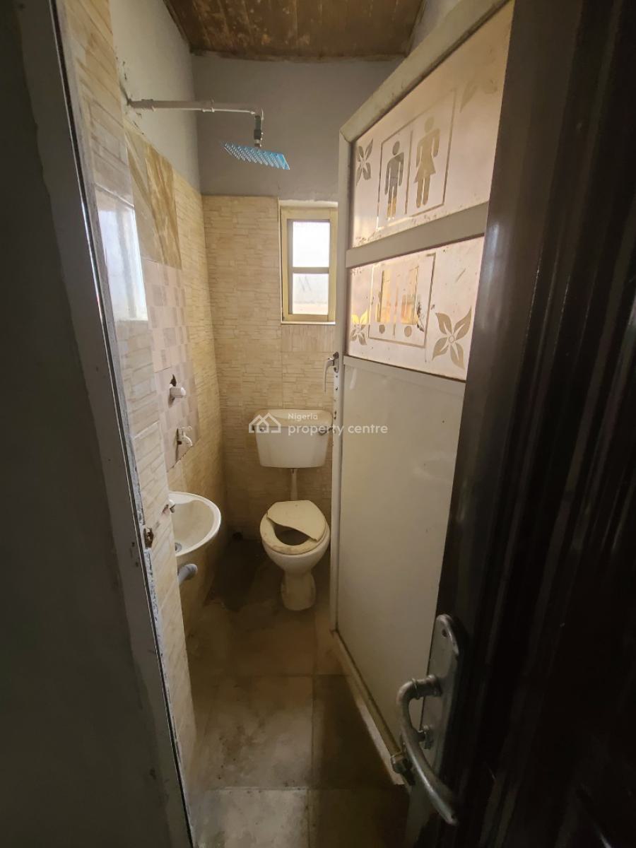 Decent 1bedroom Flat Upstairs with 1toilet 1bath, Off Aborishade Road, Lawanson, Surulere, Lagos, Mini Flat (room and Parlour) for Rent