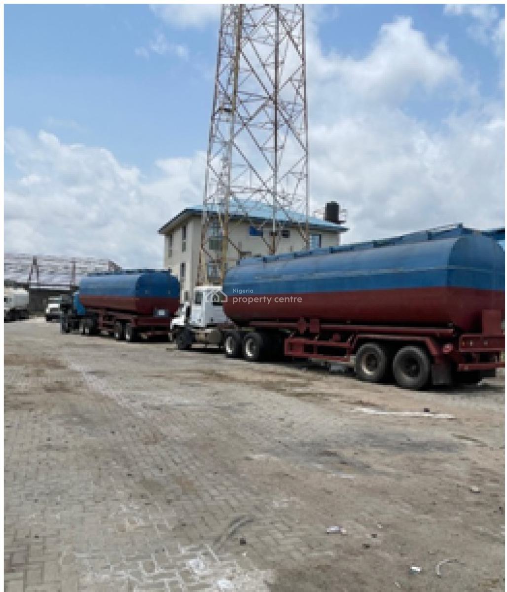 2.768 Hectares) of Fully, Solidly Fenced N Sand-filled Waterfront Land, Ijegun Waterside, Satellite Town, Off Lagos-badagry, Badagry, Lagos, Commercial Land for Sale