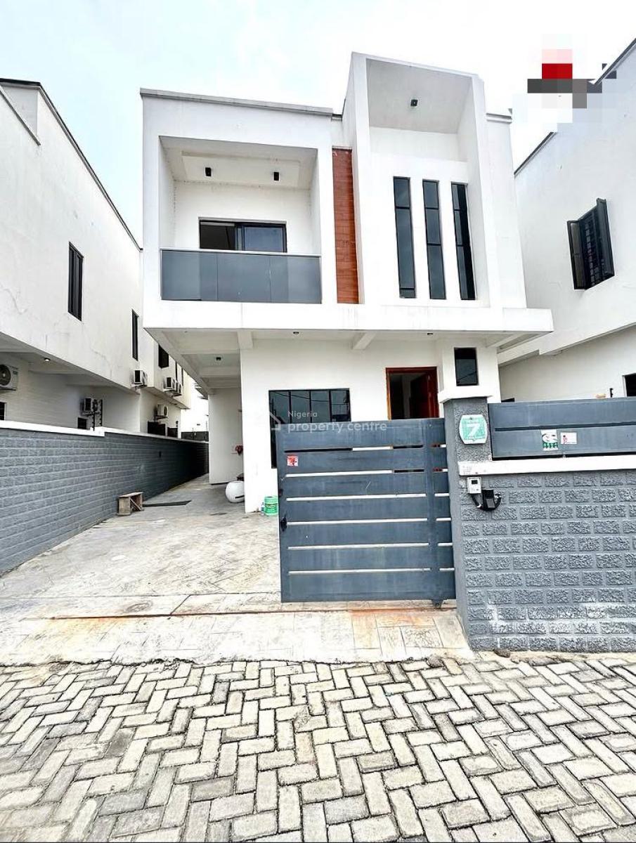 Brand New 4 Bedroom Fully Detached Duplex with Bq, Orchid Road, Lekki, Lagos, Detached Duplex for Rent