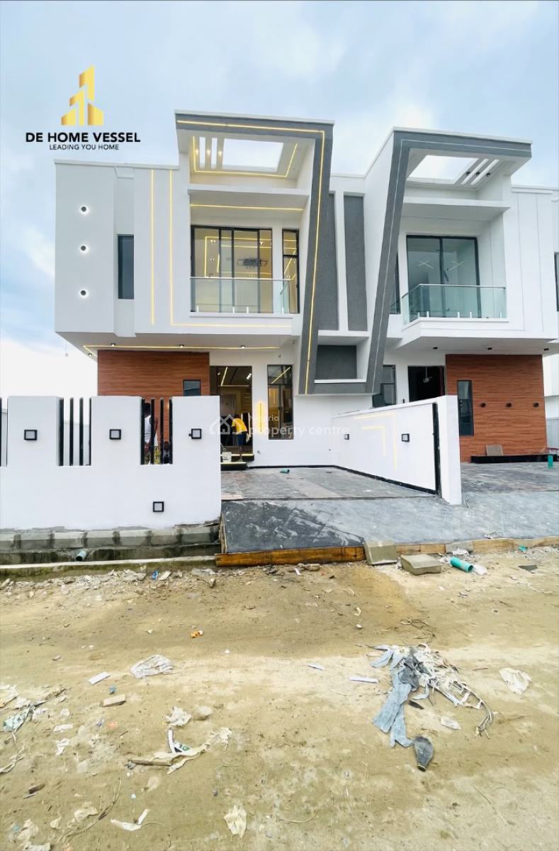 Uniquely Designed 4 Bed Semi-detached Luxury Home with Bq, Ajah, Lagos, Semi-detached Duplex for Sale
