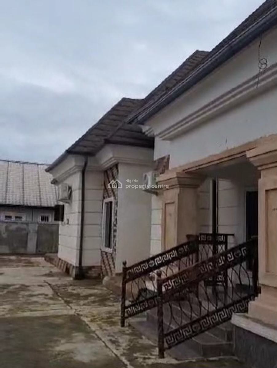 New 4 Masters Bedrooms Bungalow on 100ft By 100ft Land, Amagba Road, Gra Benin City, Benin, Oredo, Edo, Terraced Bungalow for Sale