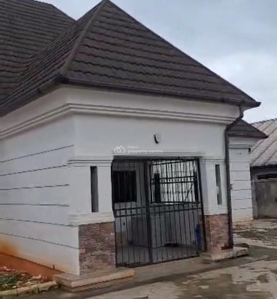 New 4 Masters Bedrooms Bungalow on 100ft By 100ft Land, Amagba Road, Gra Benin City, Benin, Oredo, Edo, Terraced Bungalow for Sale
