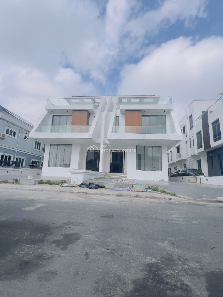 Executive Well Built 5bedroom Semi Detached Duplex with Bq, Cowrie Creek Estate, Ikate, Lekki, Lagos, Semi-detached Duplex for Sale