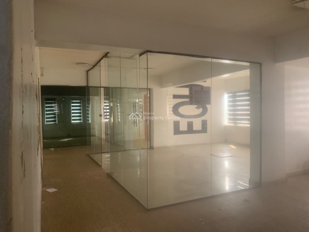 Service 115 Sqm Open Plan Office Space, Herbert Macauley, Yaba, Lagos, Office Space for Rent