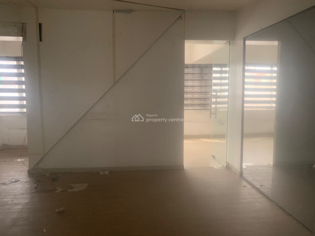 Service 115 Sqm Open Plan Office Space, Herbert Macauley, Yaba, Lagos, Office Space for Rent