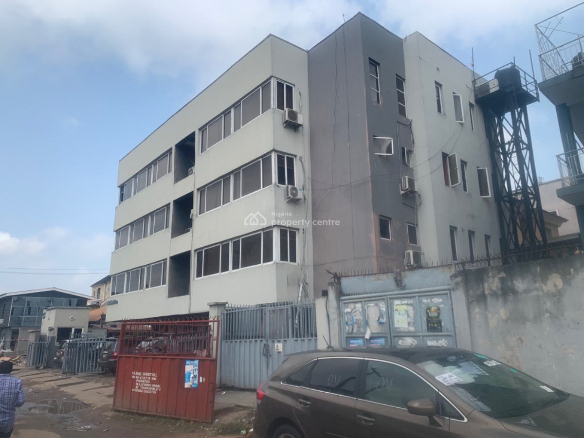 Service 115 Sqm Open Plan Office Space, Herbert Macauley, Yaba, Lagos, Office Space for Rent