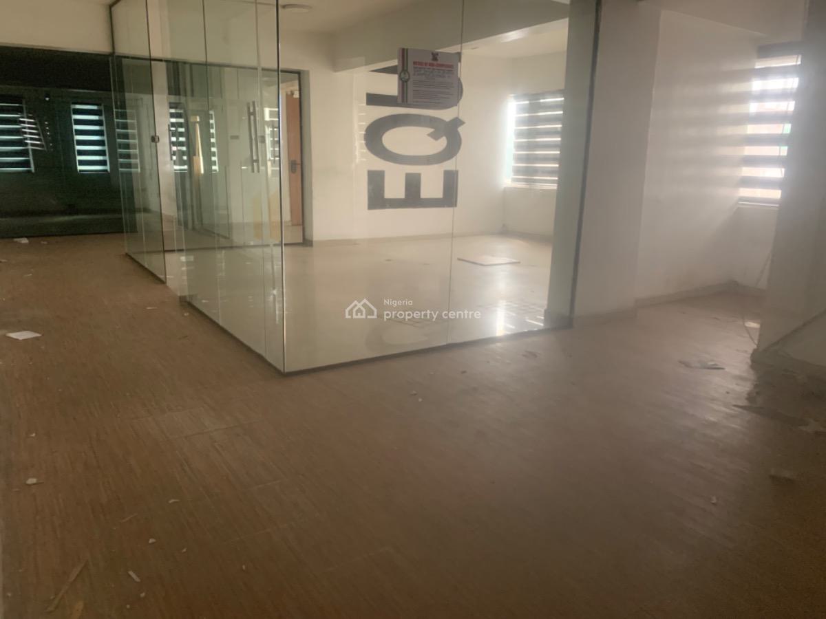 Service 115 Sqm Open Plan Office Space, Herbert Macauley, Yaba, Lagos, Office Space for Rent