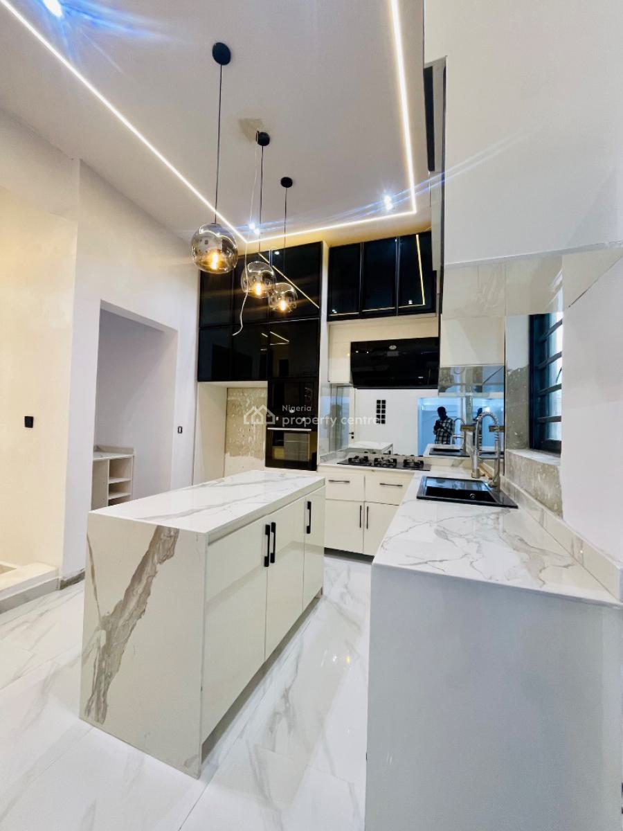 Uniquely Designed 4 Bed Semi-detached Luxury Home with Bq, Ajah, Lagos, Semi-detached Duplex for Sale