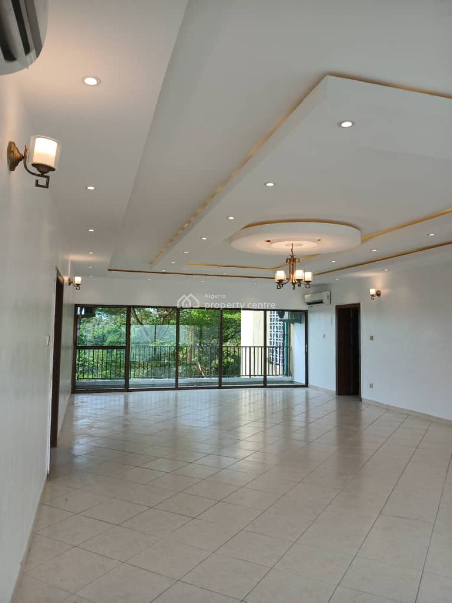 Well Built - 3bedroom Apartment with Bq, Gerard Road, Ikoyi, Lagos, Flat / Apartment for Rent