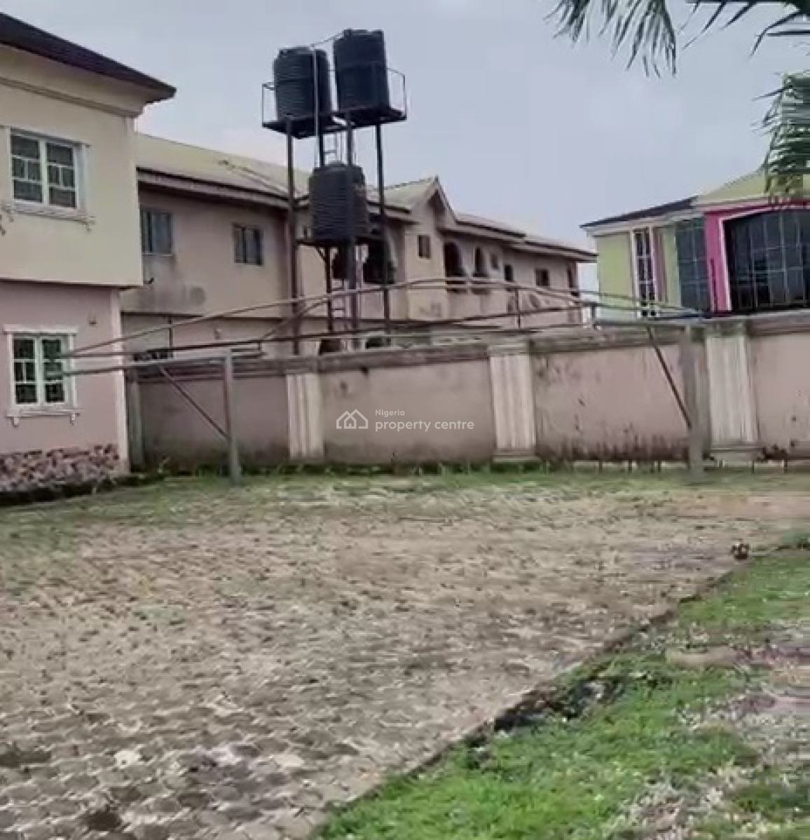 5bedroom Duplex  2flats of 3bedroom 100ft By 100ft Land, Evbukhu Community, Off Sapele Road, Benin, Oredo, Edo, Block of Flats for Sale