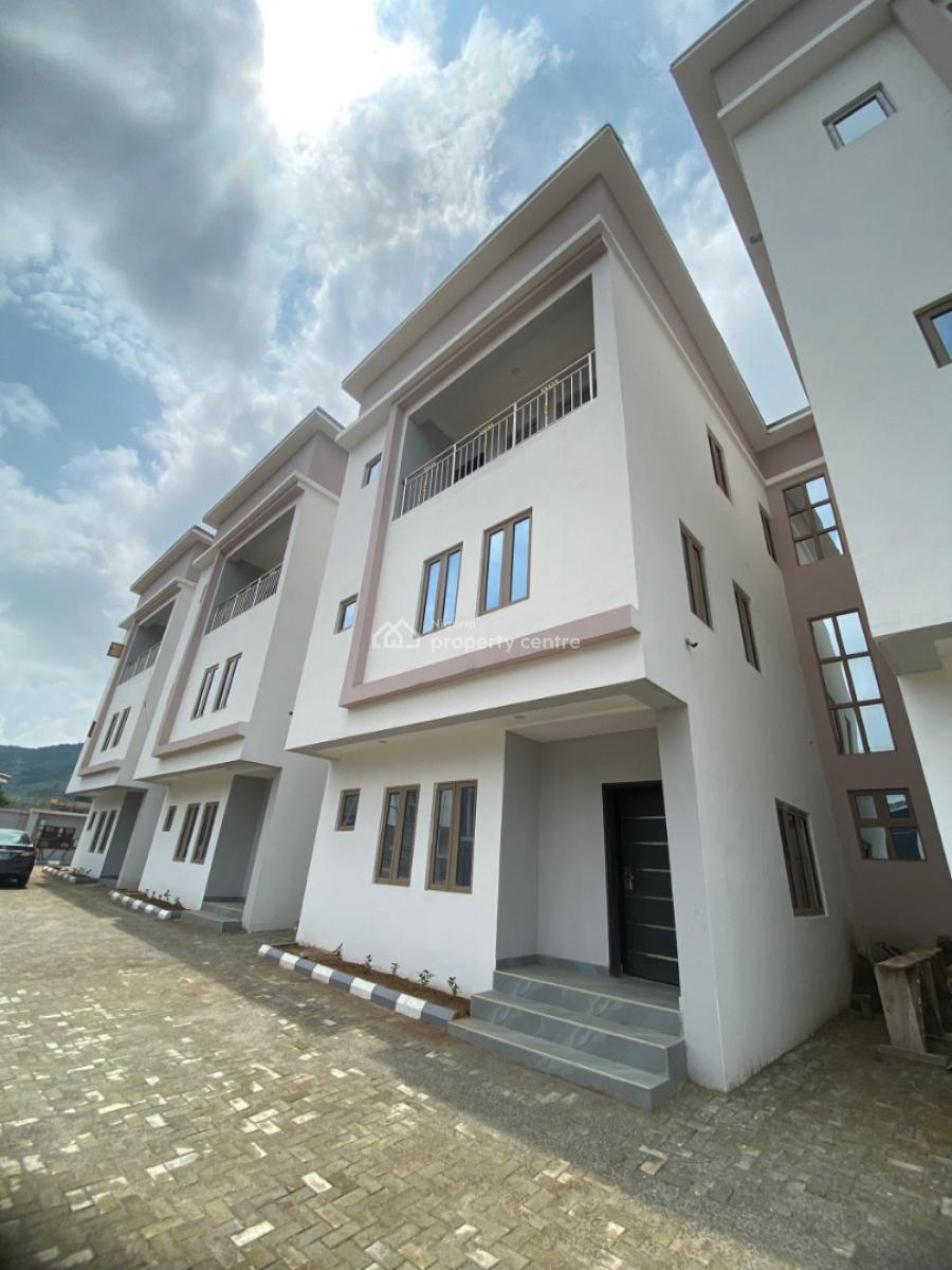 Newly Built 4-bedroom Terrace Duplexes with Bq, Katampe (main), Katampe, Abuja, Terraced Duplex for Sale