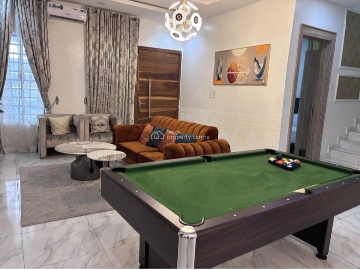 Luxury 4 Bedroom Apartment with Snooker , Swimming Pool and Gym, Pacific Shelters Project Estate Harris Drive, Vgc, Lekki, Lagos, Terraced Duplex Short Let
